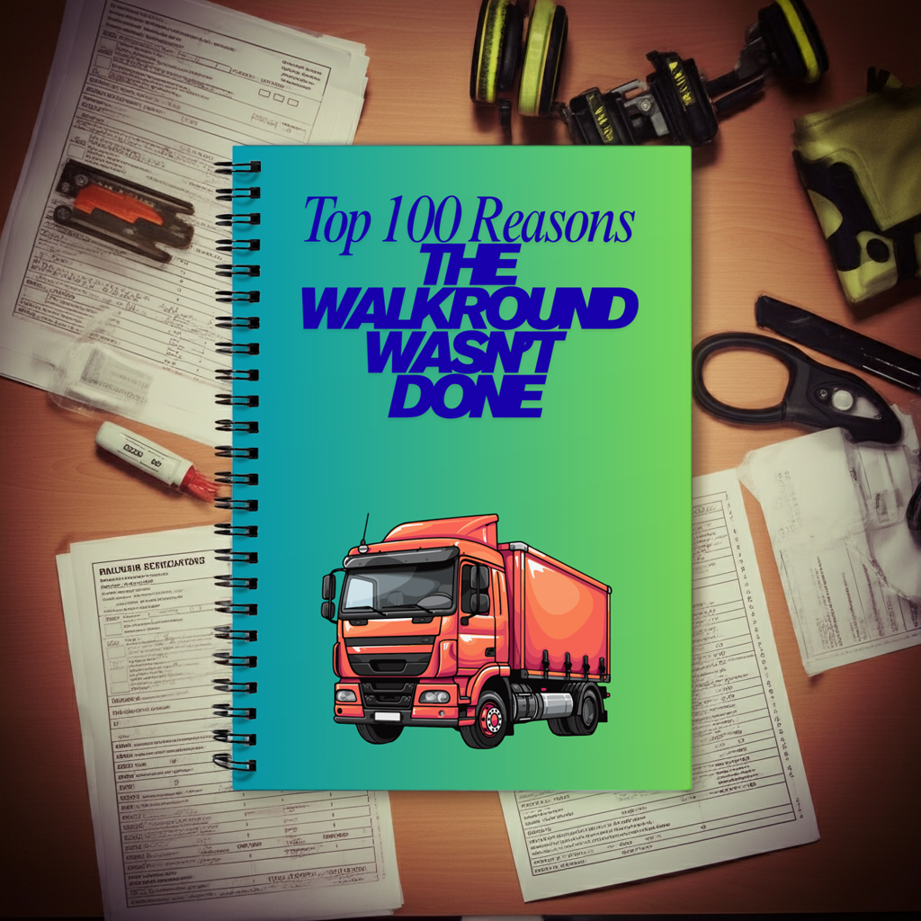 A5 Lined Spiral Notebook - 100 Reasons the Walkround Wasn't Done