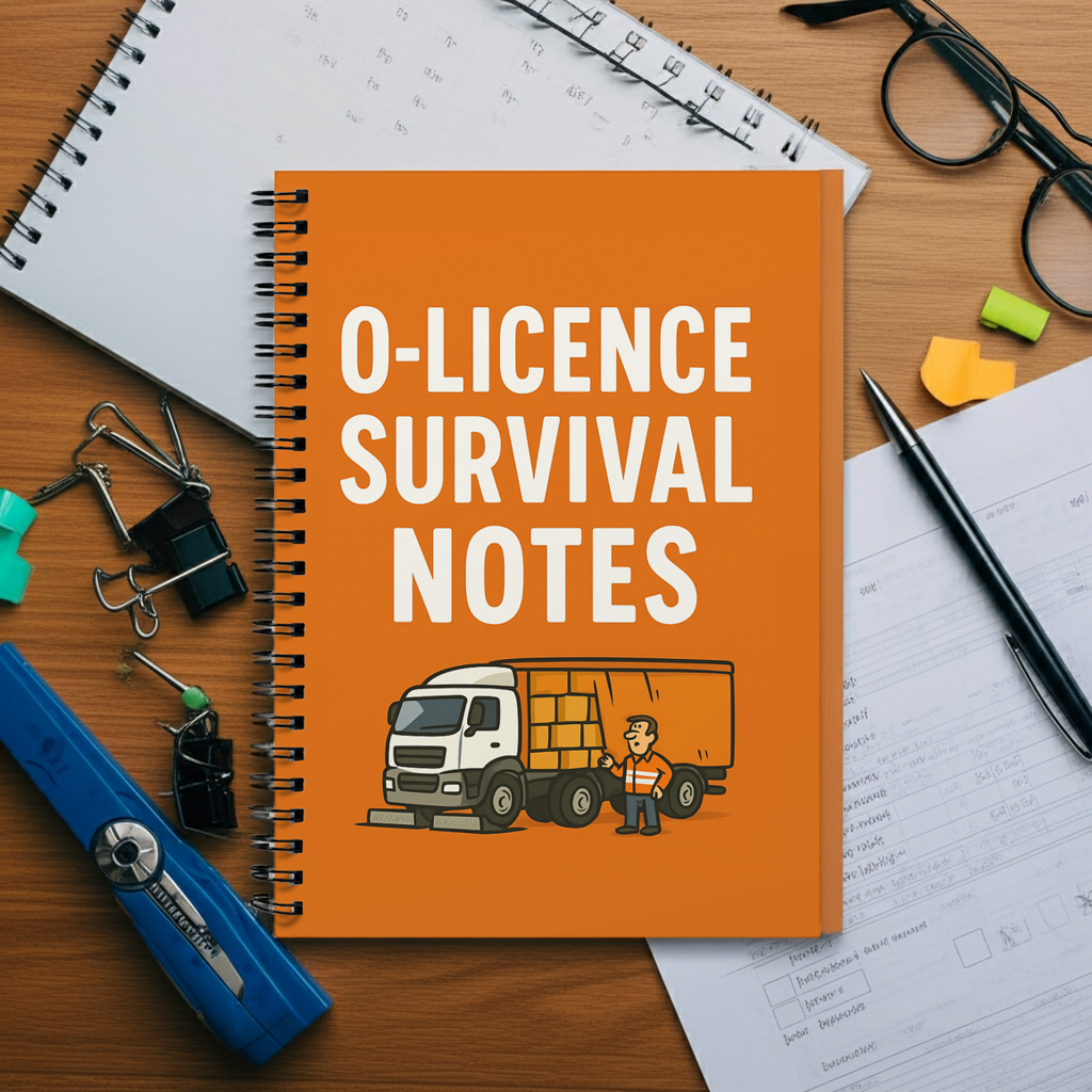A5 Lined Spiral Notebook - O'licence Survival Notes